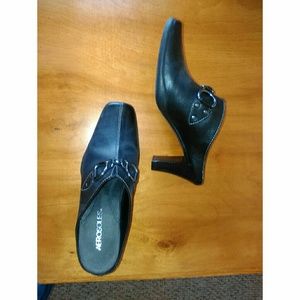 Aerosoles Slip On Mule Heel Shoes